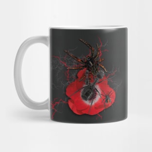 Spiders, Ants and Poppy Mug